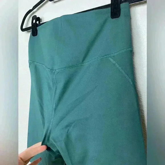 GIRLFRIEND COLLECTIVE Women Large Moss High-Rise Bike Short Dark Green Athletic - Picture 14 of 14